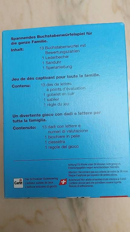 Spiele: Buchstabenwürfelspiel – Gebraucht aus Nürensdorf von conceicao74 4