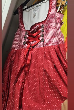 Dirndl rot / bordeaux / Oktoberfest