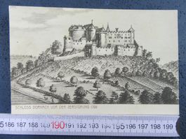 SCHLOSS DORNACH VOR DER ZERSTÖRUNG 1798 SO AK