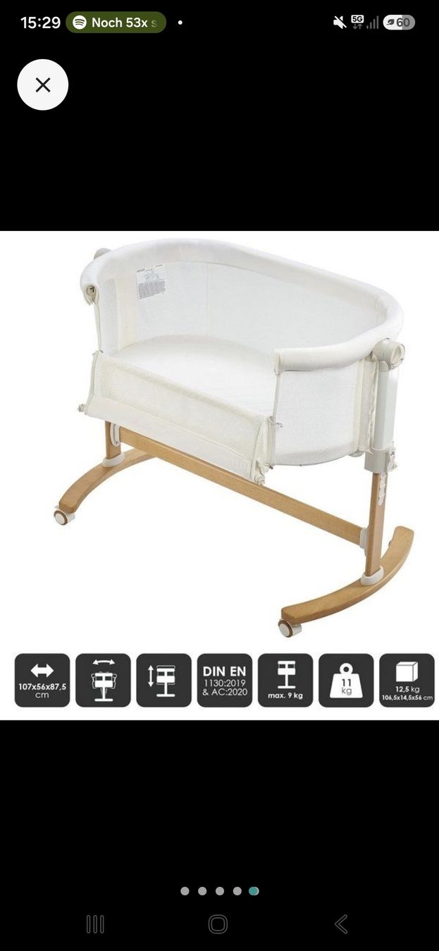 Betten: Beistellbett – Gebraucht aus Uster von DeborahM06 3