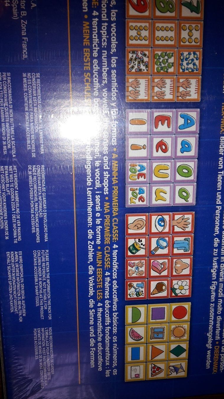 Puzzle: Cubic Puzzle erste Schulstunde – Nuovo e nell'imballaggio originale da Schwarzenburg venduto da Flamingo07 2