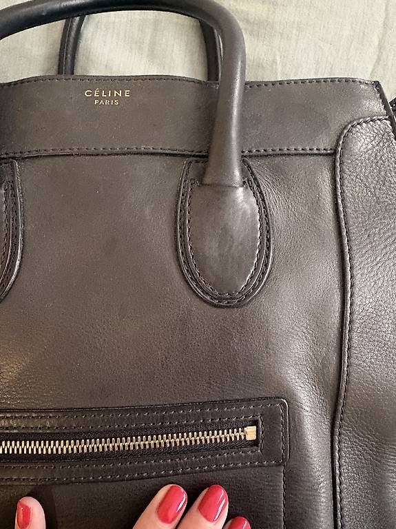 Celine Borse da donna: CELINE Luggage Tote Blue – Usato da Lugano venduto da chi_b2m9 1