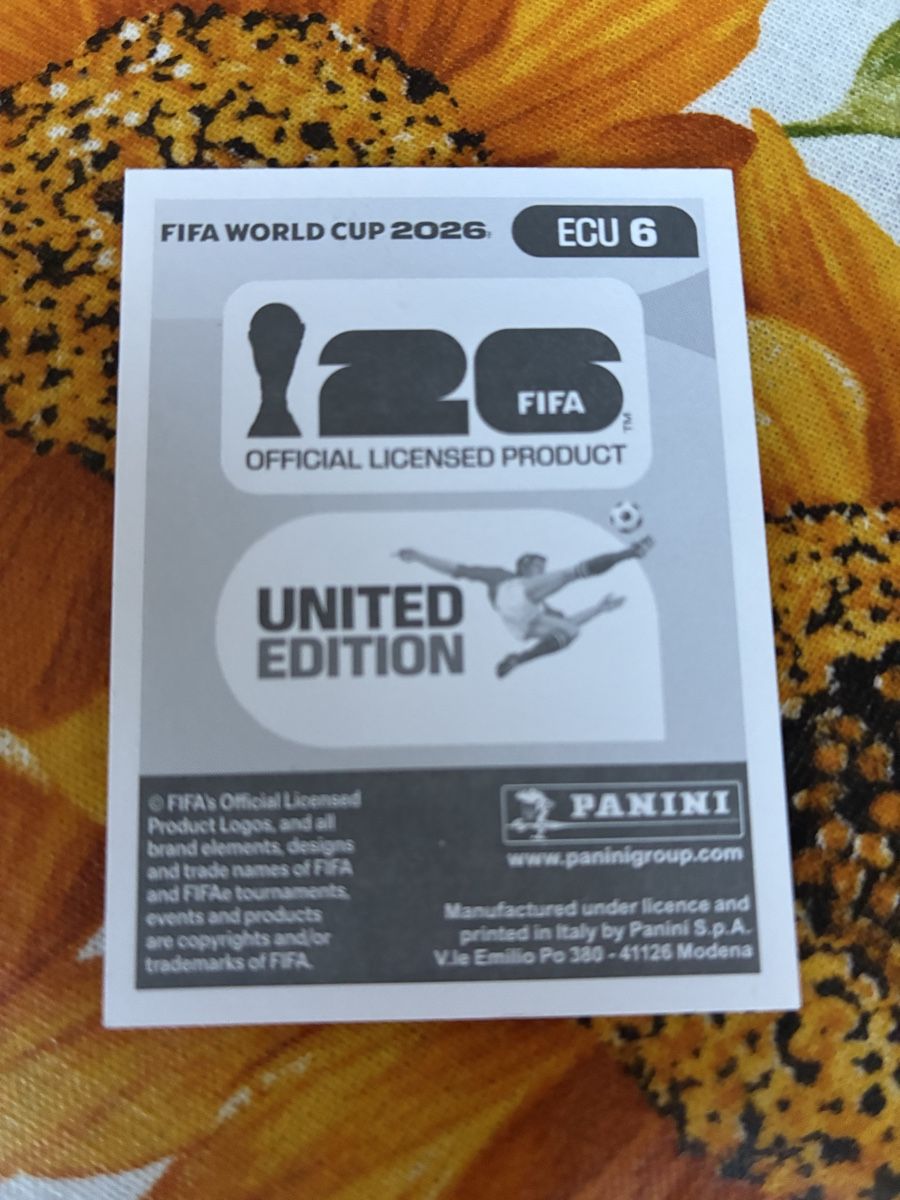 Panini Cartes à collectionner: FIFA World Cup 2026 Sticker Willian Pacho ECU 6 – D'occasion à Wettingen par ric_xm6x 1