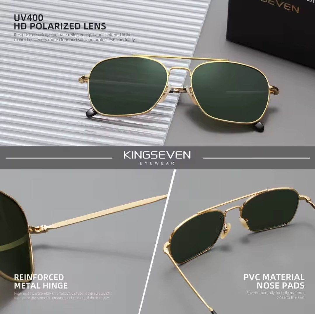 Occhiali & Lenti: Kingseven Sonnenbrille – Nuovo e nell'imballaggio originale da Suhr venduto da sjay.Cv 1