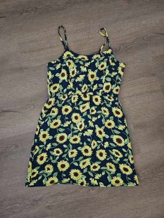 Sonnenblumenkleid L