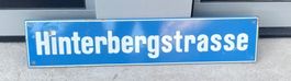 Email-Strassenschild „Hinterbergstrasse“