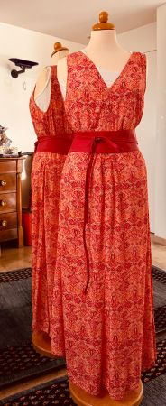 HOSS INTROPIA Kleid 100%Viskose Maxi M neuw.
