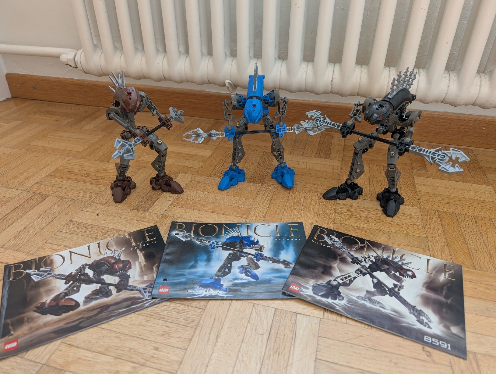 Lego Spielzeuge: Bionicle Panrahk, Vorahk et Guurahk – Gebraucht aus Neuchâtel von lynne_mo