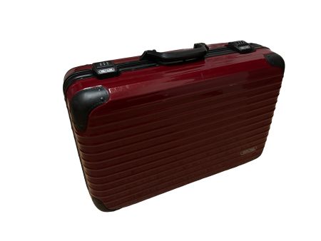 Selten Rimowa Samba Black Koffer Carry-On Rot Red
