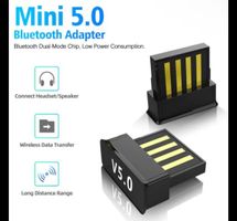 Mini Bluetooth 5.0 Adapter - Wireless Data Transfer New!