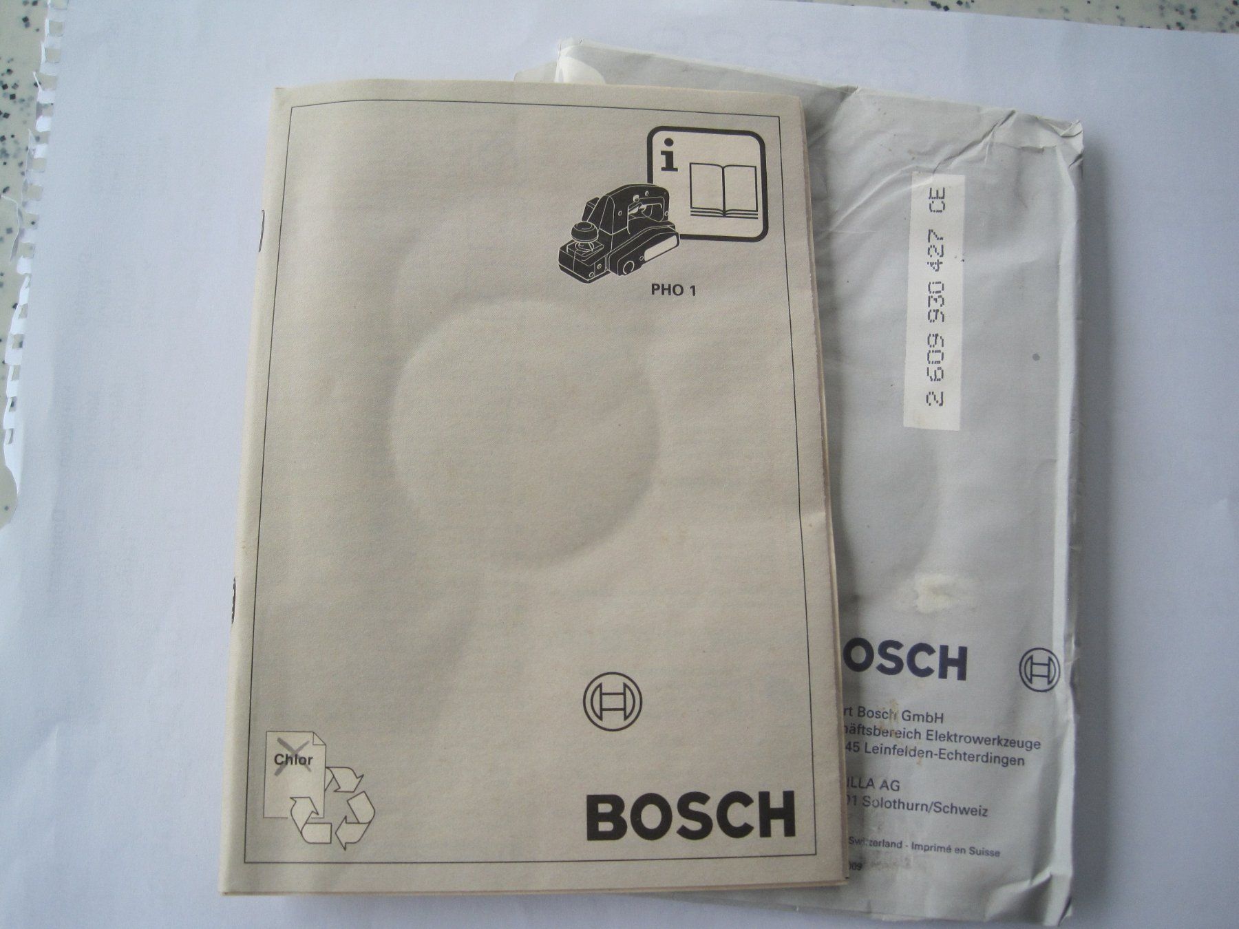 Alle Maschinen: Hobelmaschine Bosch PHO1 – Gebraucht aus Schachen LU von moepsli5 6