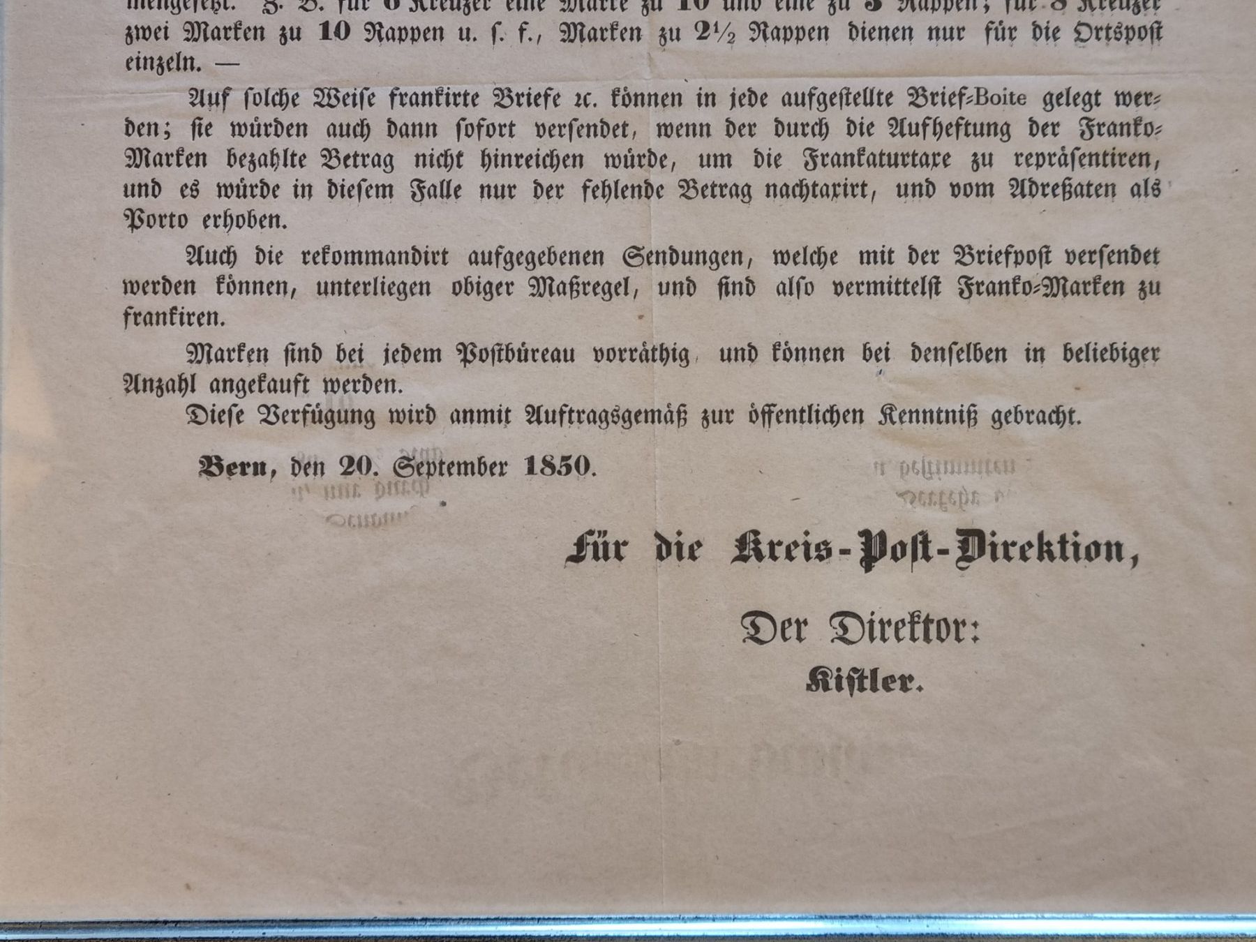 Dokumente: 2 originale Berner Post-Dokumente 1836 & 1850 – Gebraucht aus Scharnachtal von devin03 8