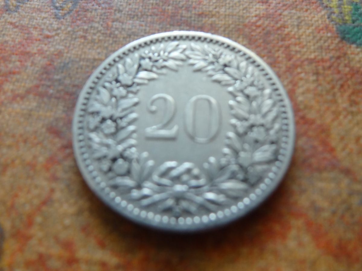 Tutti le monete: 20 Rp. 1899  (B) – Usato da Romanel-sur-Lausanne venduto da Swift13 1