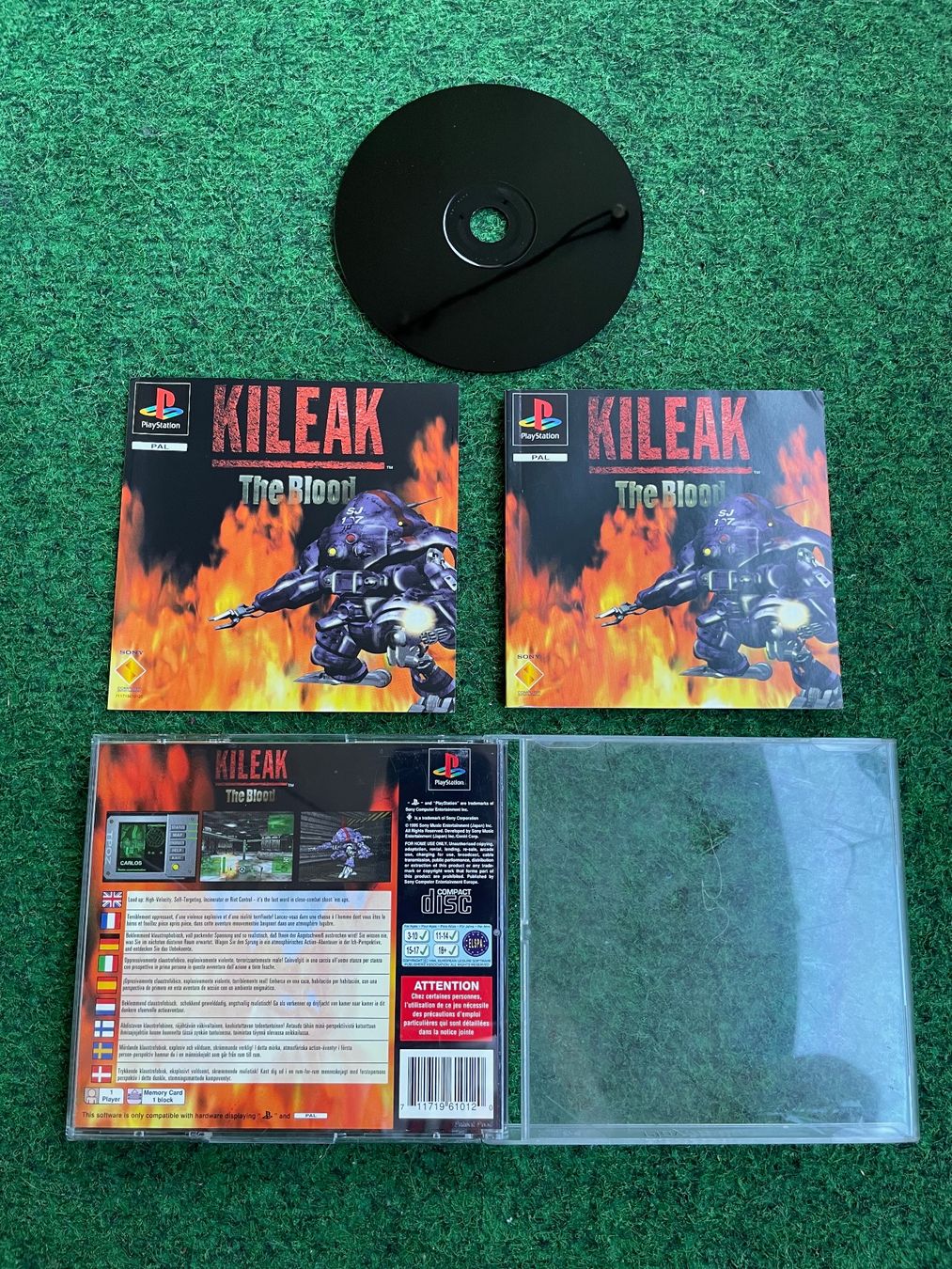 Sony Giochi: Kileak the blood - PS 1 - CIB – Usato da Zürich venduto da le_souk