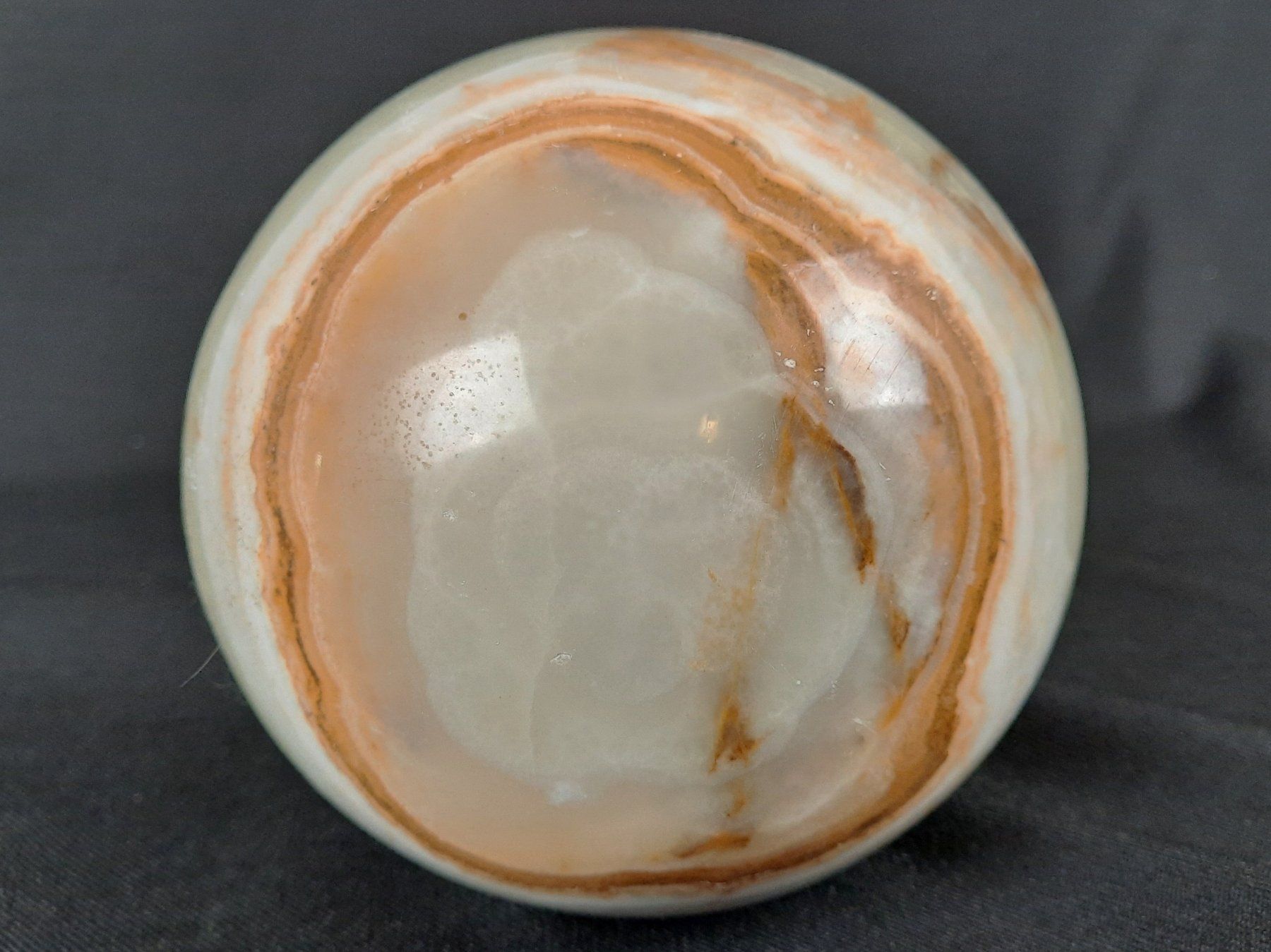 Minerali & Pietre curative: 2 Steinkugeln Onyx – Usato da Beinwil am See venduto da Restwert_Beinwil 2