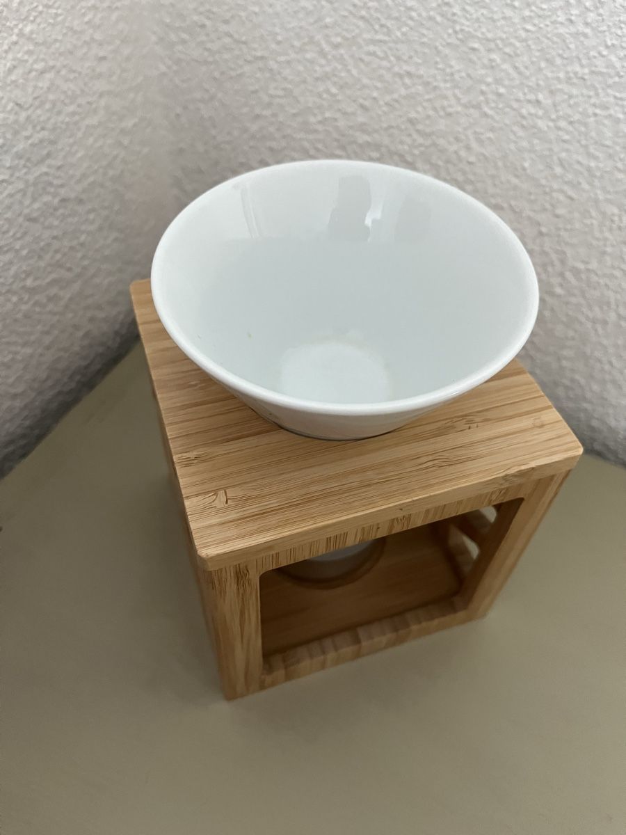 Diffusori di oli essenziali: Aroma Lampe, Diffuser, Windlicht - Bambusholz – Usato da Sax venduto da _Kornblume_ 2