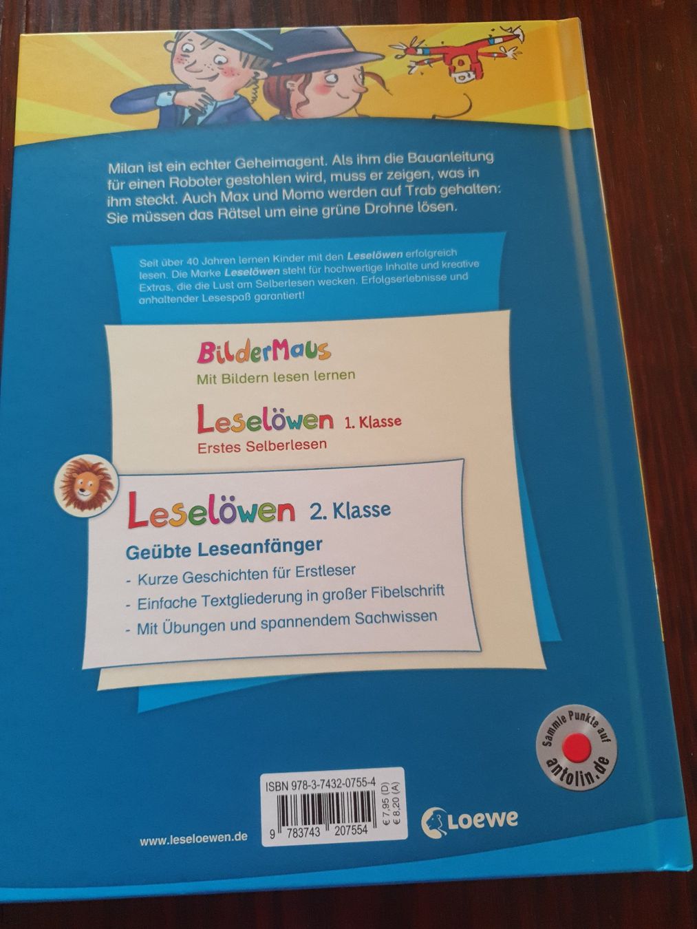 Bücher: Erstlesebuch Leselöwen Geheimagentengeschichten ab 2. Klasse – Neu und originalverpackt aus Wiler b. Seedorf von Peterundpaul 1