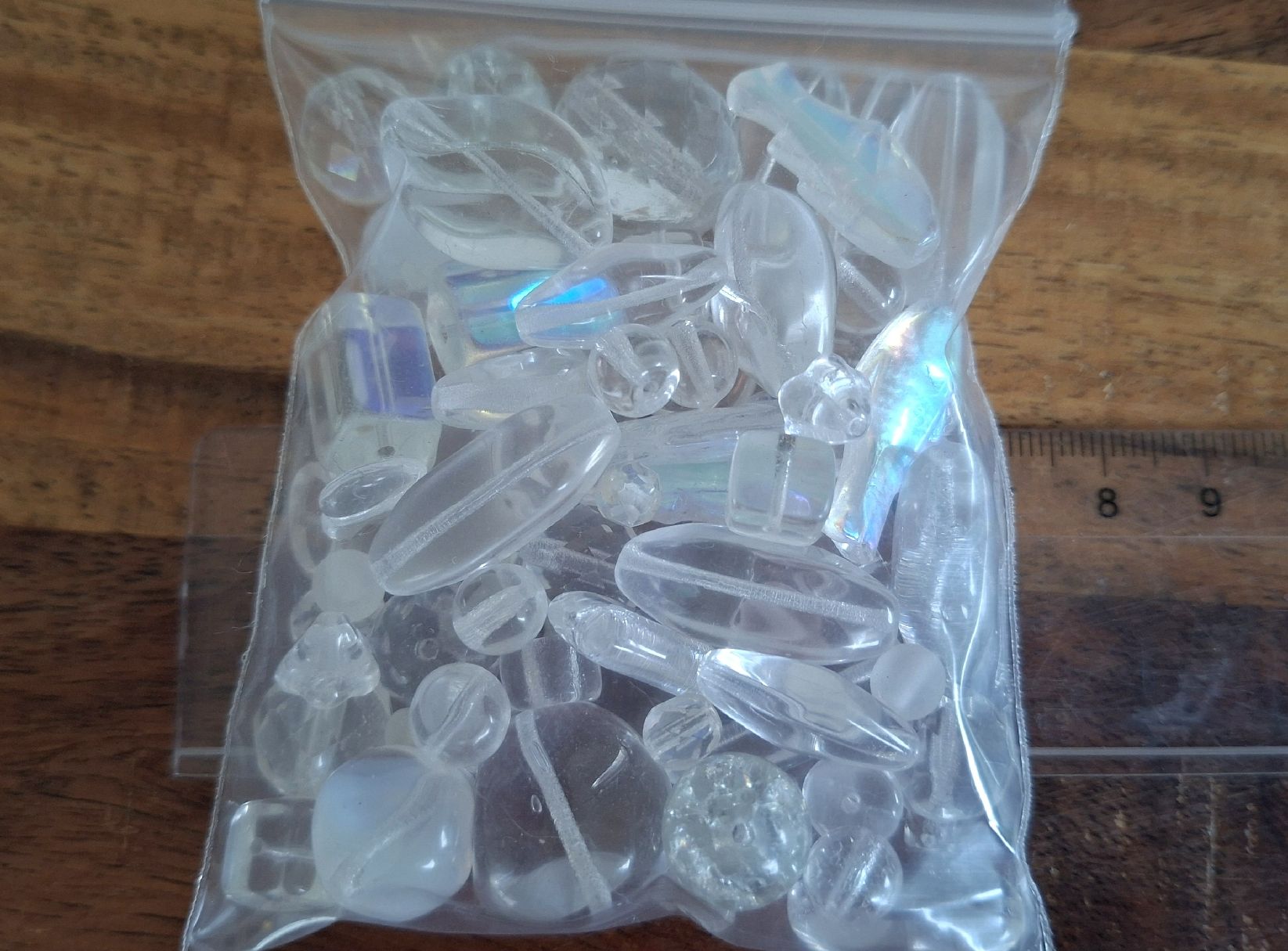 Perlen (unechte): Glasperlen gemischt – Neu und originalverpackt aus Kriens von Wolly85 3