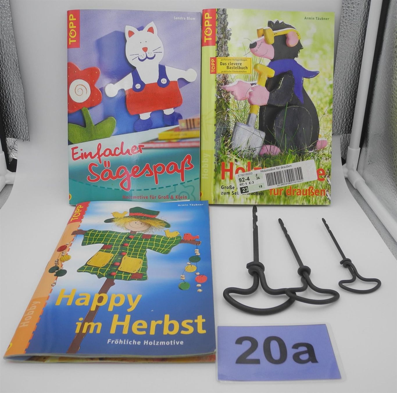 Kit bricolage: 3 Bastelbücher Holzmotive, Nr. 20a – Usato da Kottwil venduto da Crazyrolf