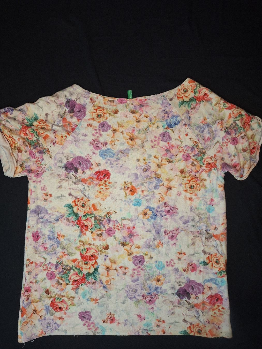 Benetton T-Shirts: Blumen Shirt Gr.S Benetton – Neu (gemäss Beschreibung) aus Adlikon b.Regensdf von che_xxb9 4