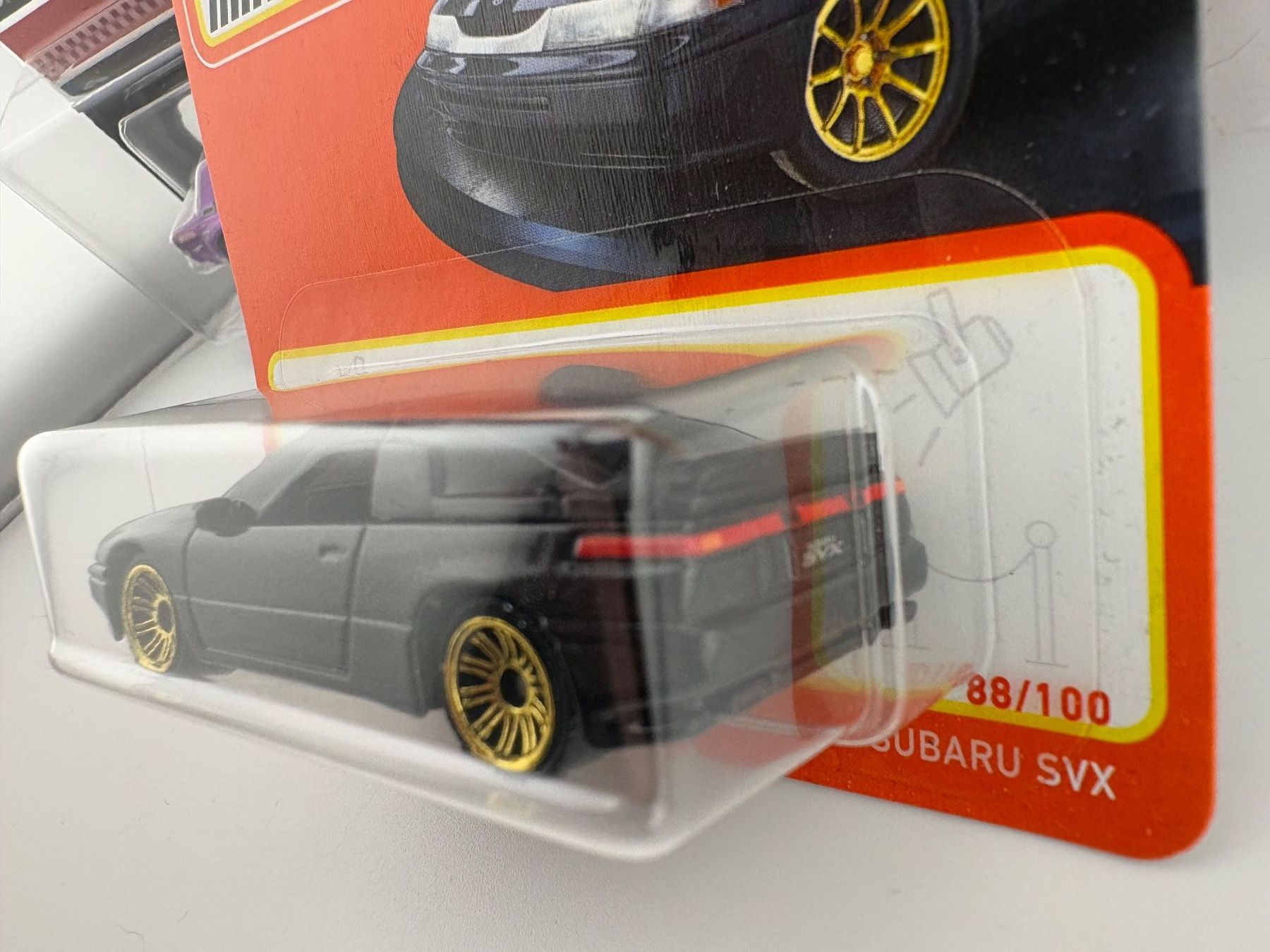 Matchbox Modellini d'auto: Matchbox Subaru SVX - 2022 - 88/100 – Nuovo e nell'imballaggio originale da Flawil venduto da HeisseReifen 3