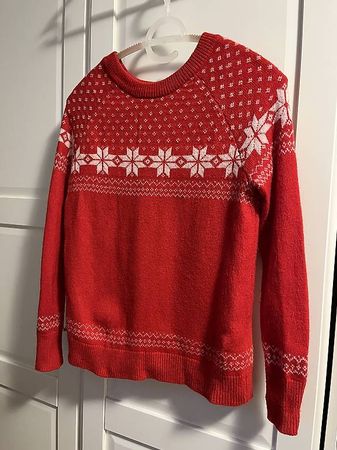 Retro Weihnachts-Pullover XS