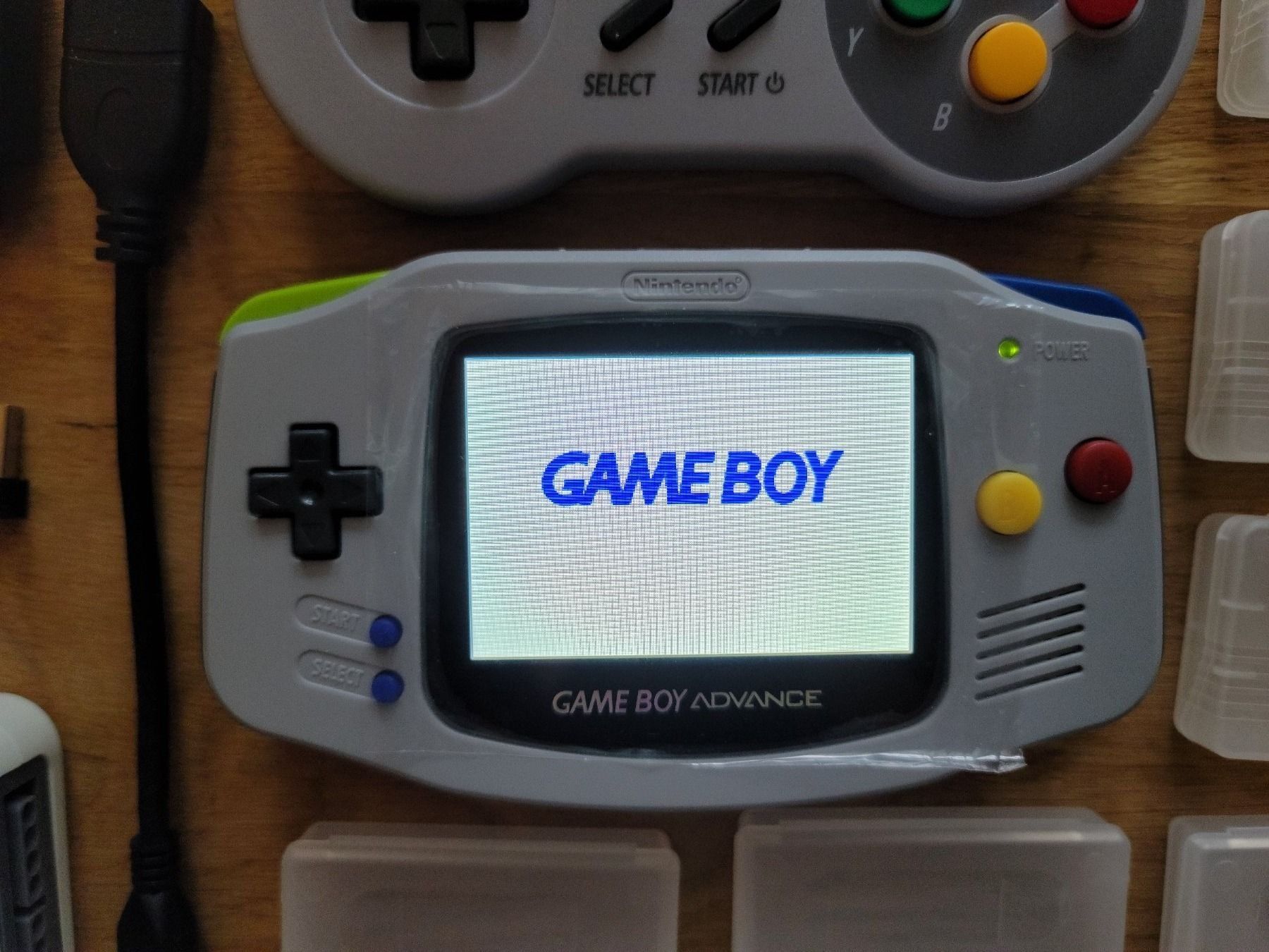 Nintendo Console: Gameboy Advance IPS TV Switch mod – Nuovo (secondo la descrizione) da Ostermundigen venduto da zaster.cholae