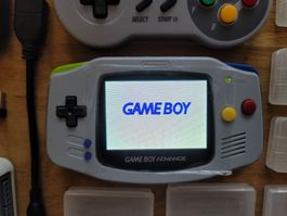 Gameboy Advance IPS TV Switch mod