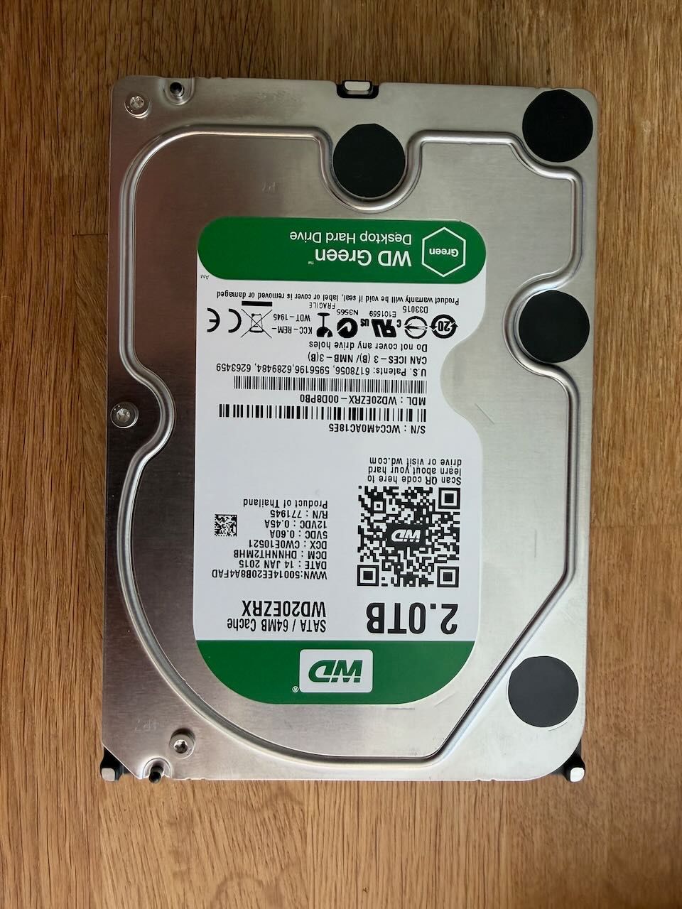 Western Digital Dischi rigidi: Western Digital 2TB (Festplatte SATA, 3.5") – Usato da Andelfingen venduto da Cegi