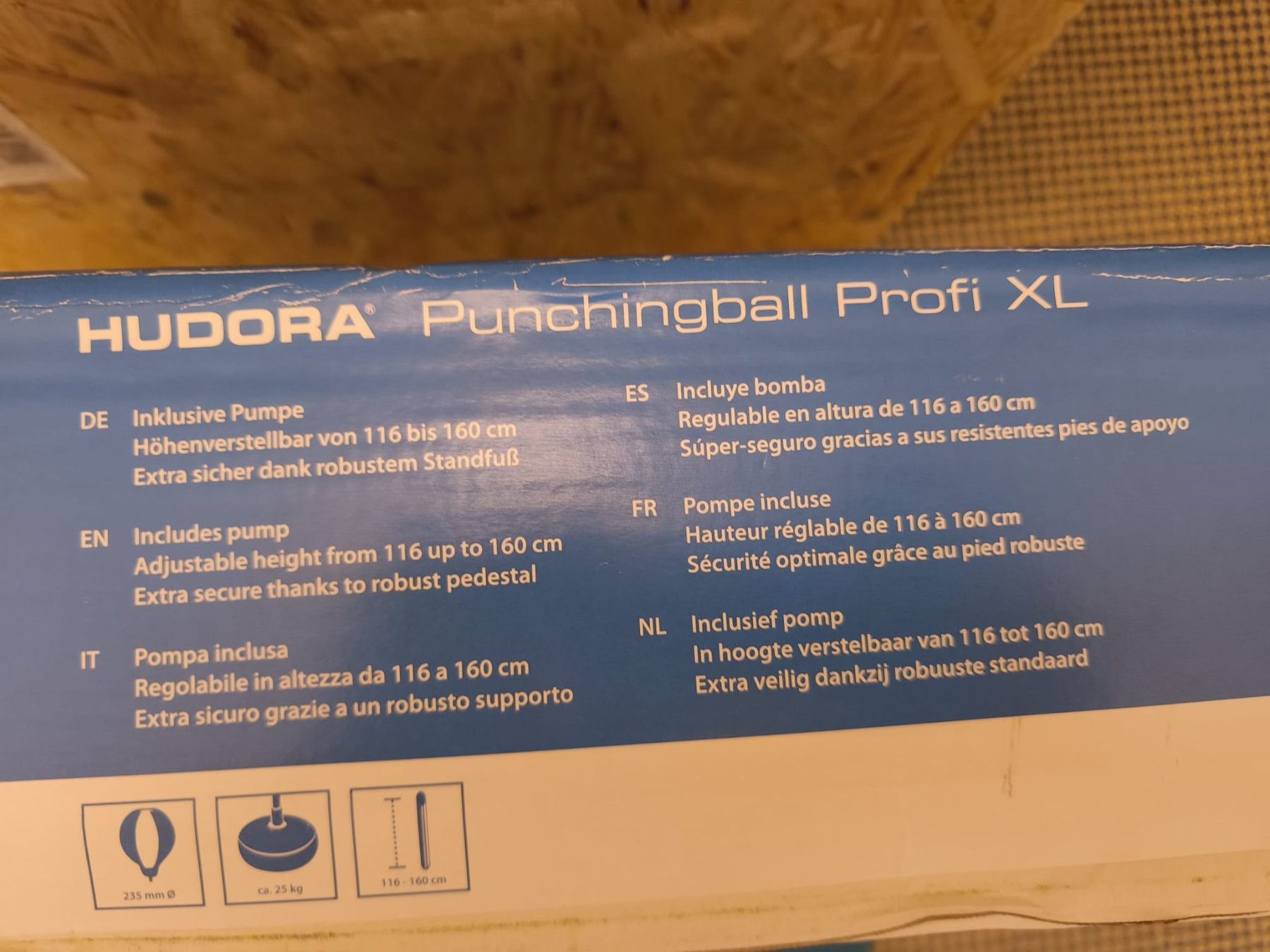 Sacchi da boxe: Punchingball originalverpackt Sportgerät – Nuovo e nell'imballaggio originale da Göschenen venduto da ale_ds5d 2