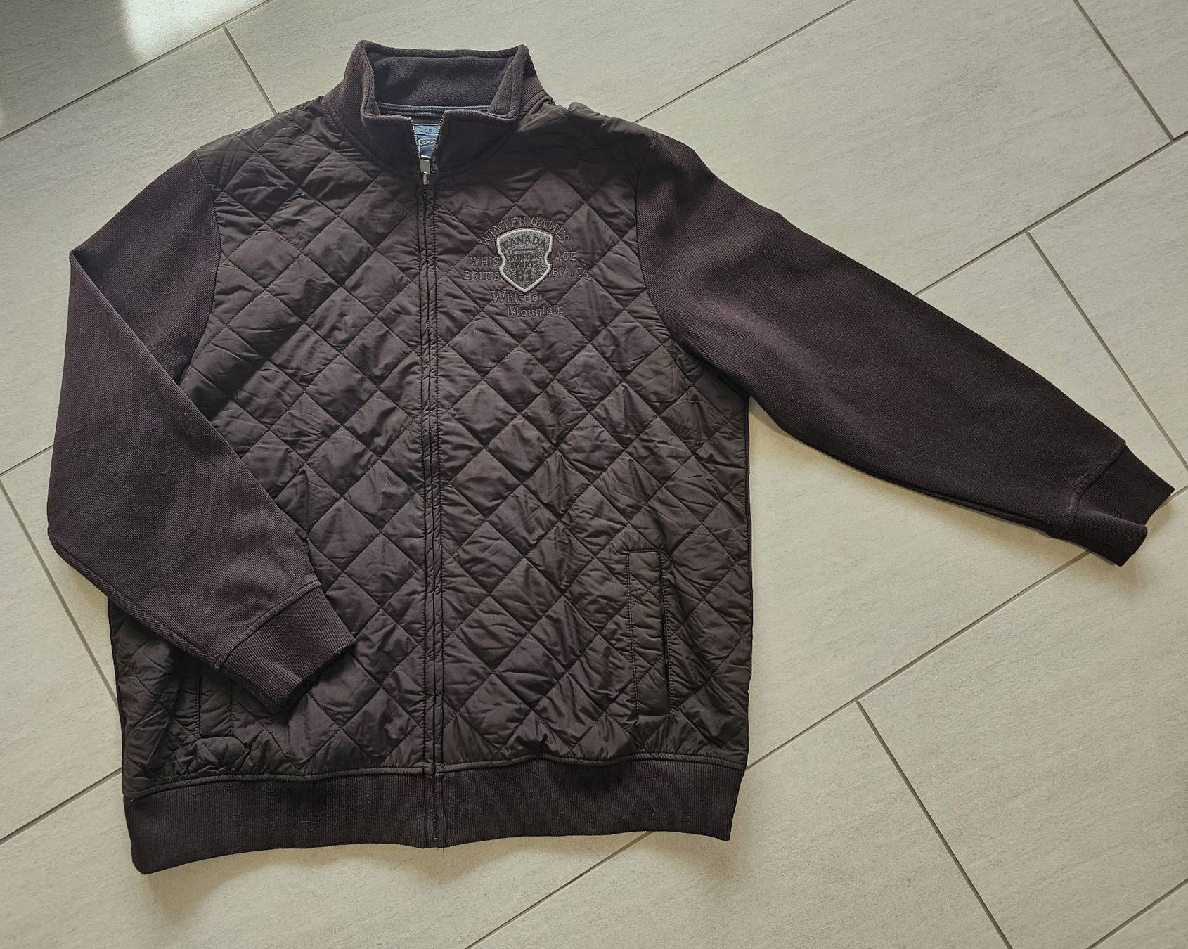 Giacche: dunkelbraune Herrenjacke  2XL – Usato da Einigen venduto da Pretorius66