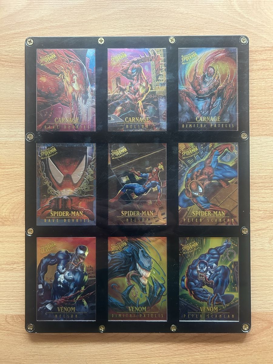 Marvel Carte collezionabili: 1995 Fleer Spiderman Venom Marvel Cards Set – Nuovo (secondo la descrizione) da Schötz venduto da lor_z95g