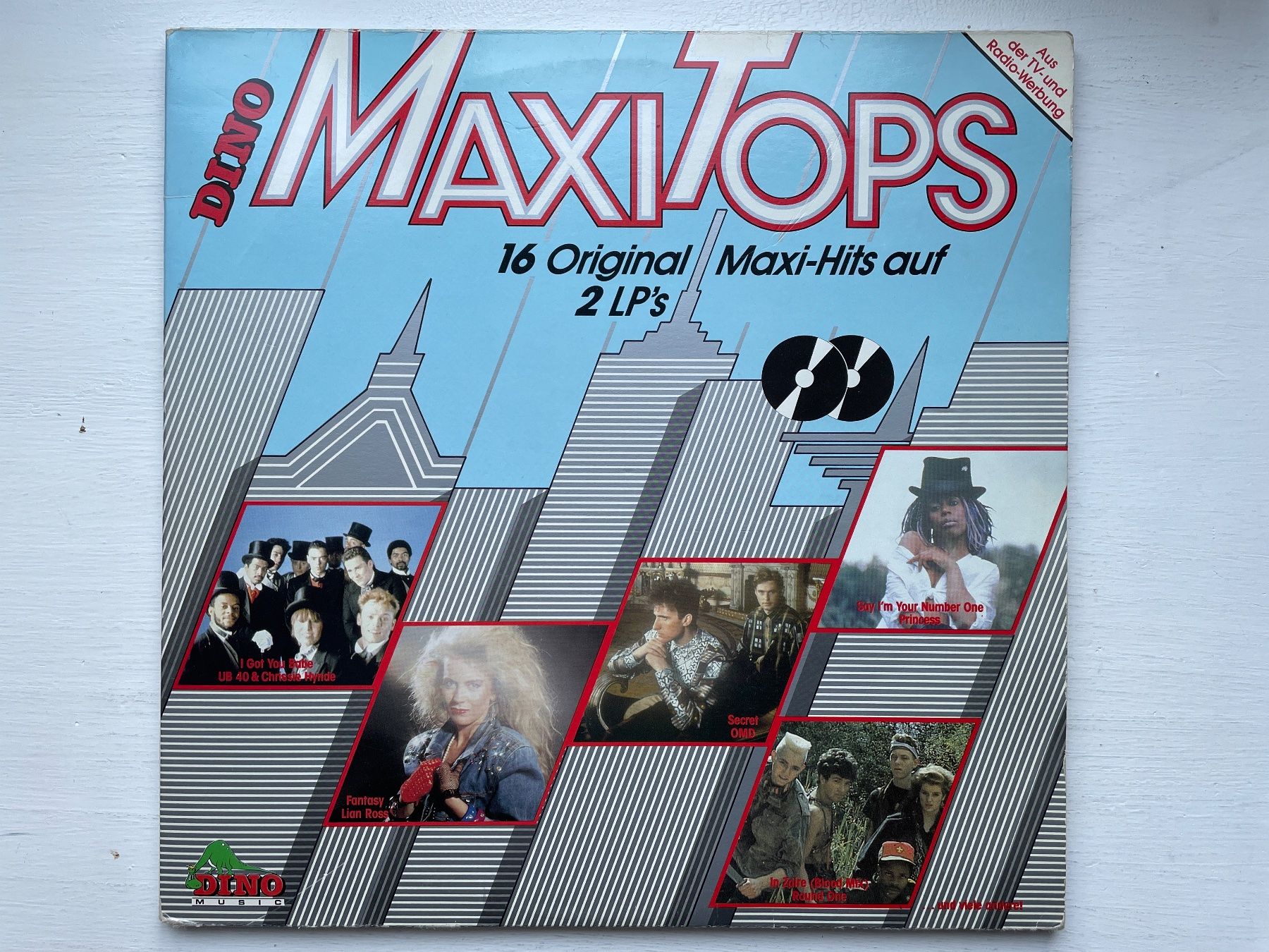 Dischi in vinile: Dino Maxi Tops - Doppel-LP, 1985 – Usato da Zürich venduto da Andy_t71