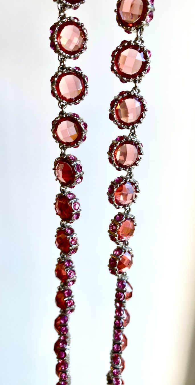 Max Mara Catenine: Max Mara weekend Statement Kette – koralle/rosé, – Usato da Basel venduto da TheElegantEdit 3