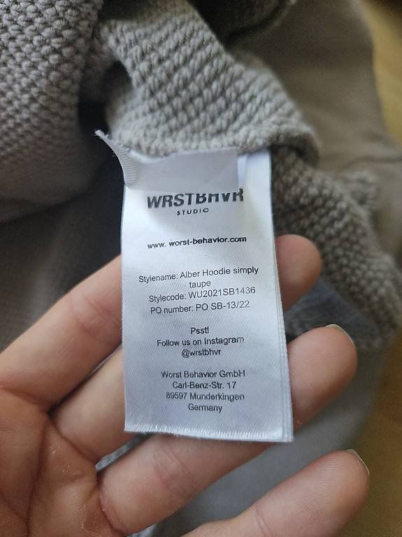Pulls & Sweat-shirts: Worstbehavior "Luxe" XS (M) - Neu – D'occasion à Uerikon par mic_wq28 3
