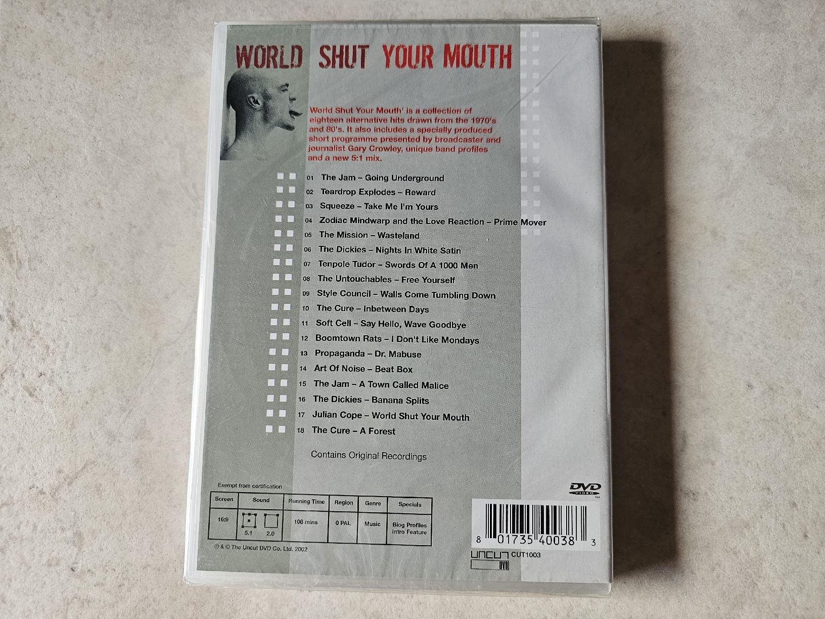 Tutti i DVDs: World Shut Your Mouth  /  Fabrikneu – Nuovo e nell'imballaggio originale da Schneisingen venduto da backstore24 1