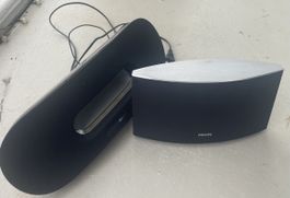 Philips Sounddock Lautsprechersystem – gebraucht & funktions