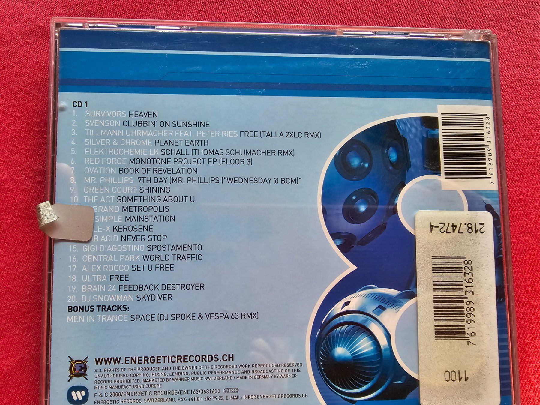 CD: Evolution 8-DJ Snowman/Streetparade/energy – Usato da Bremgarten AG venduto da musiccollector 1