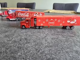 Coca-Cola LKW-Modelle 🚛 im Weihnachts-Design, Konvolut 3 St