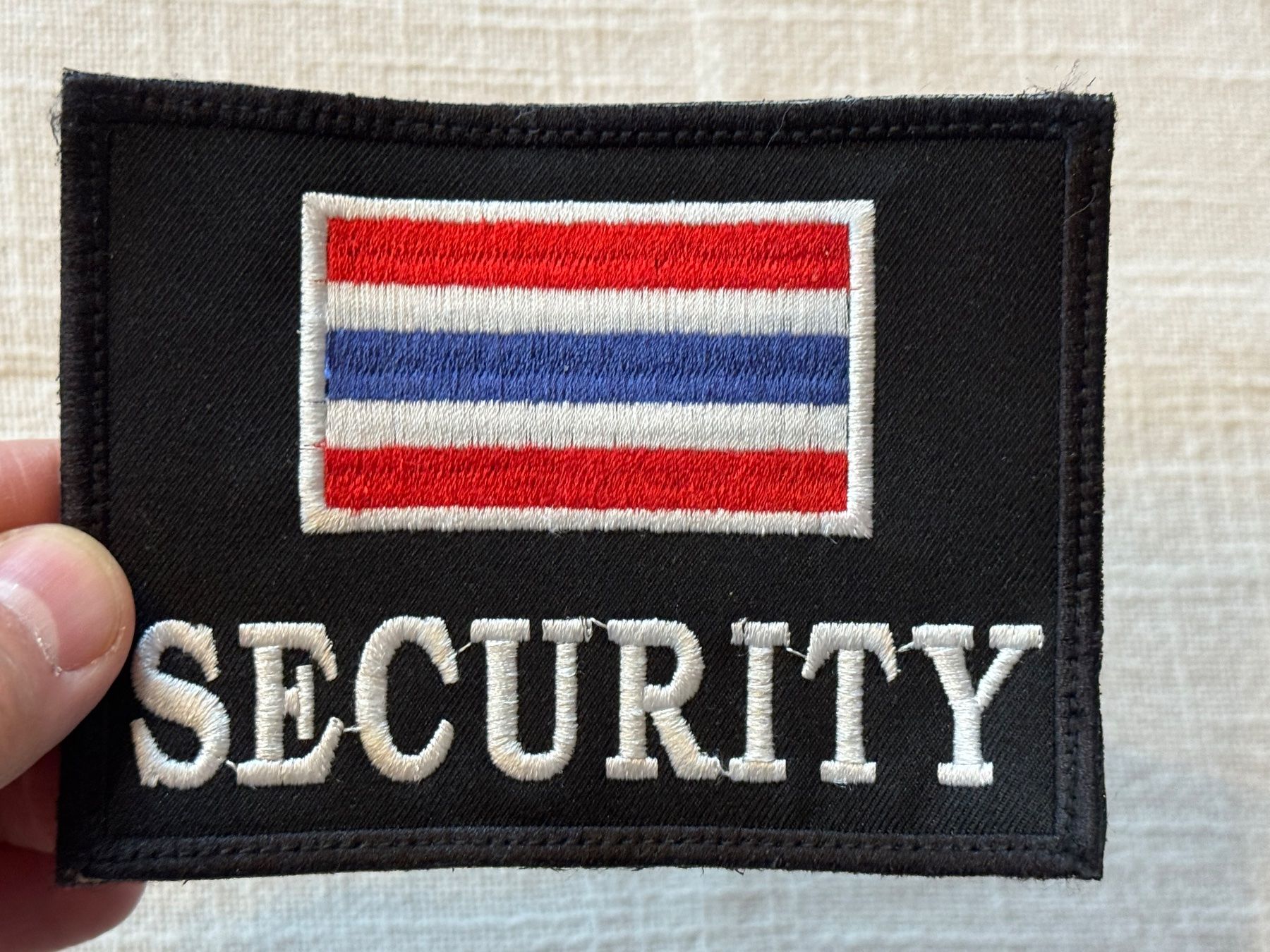 Toppe: Thailand Security Patch  Flagge – Usato da Winterthur venduto da sportdisco2 2