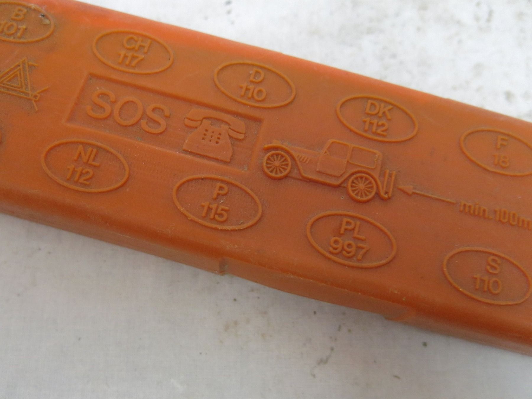Accessori per altri veicoli: Fund Oldtimer aAlt Selten Pannendreieck – Usato da Buchs ZH venduto da Ste1727 1