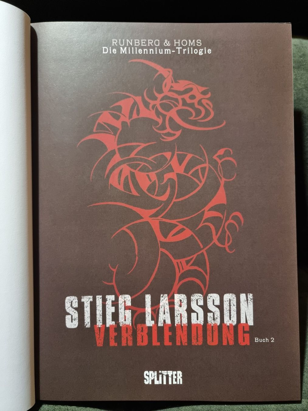 Comics: Stieg Larsson Millennium-Trilogie Bd. 2: Verblendung, Buch 2 – Gebraucht aus Villigen von Tschachtlan 2