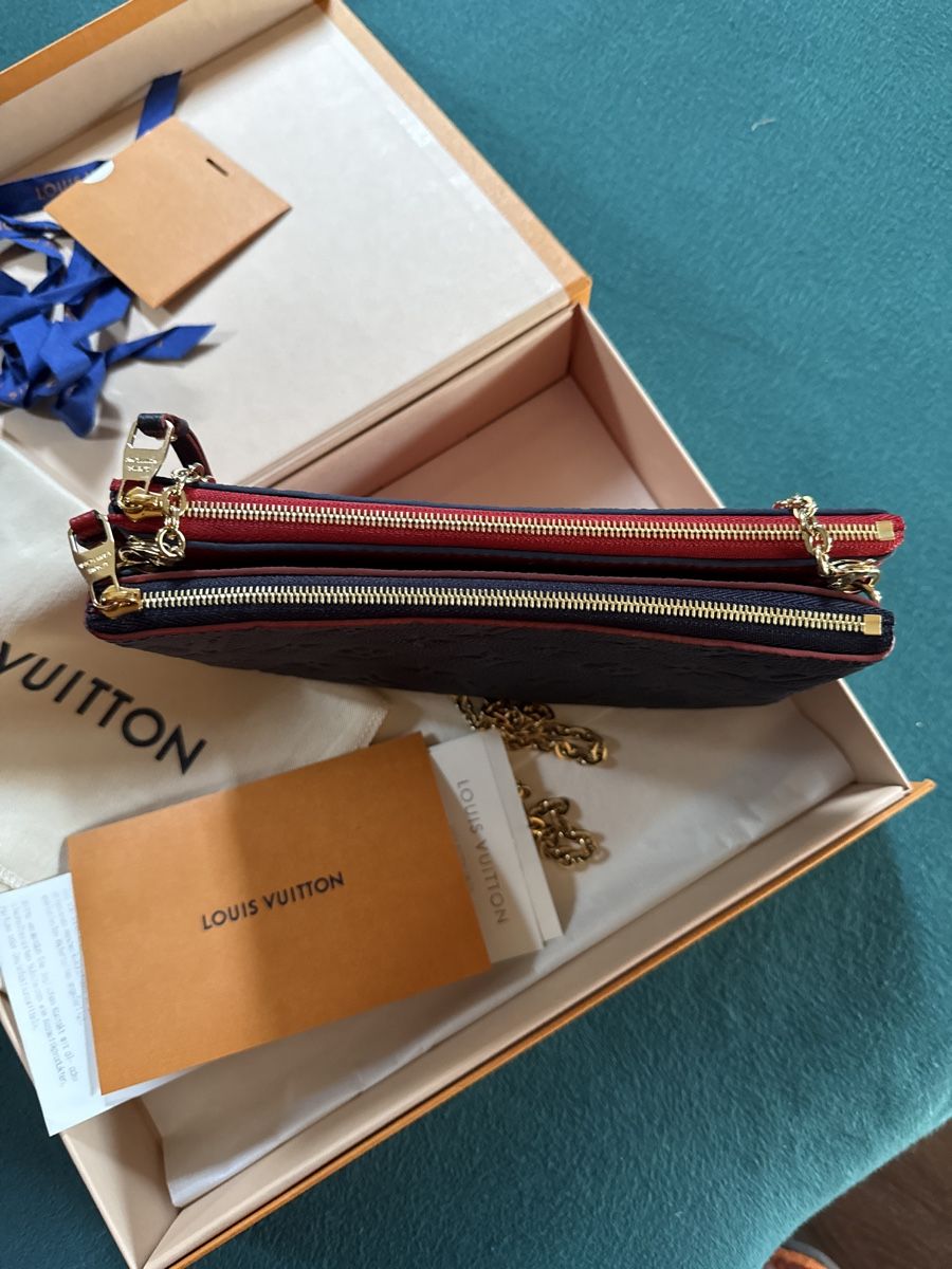 Louis Vuitton Borse da donna: Louis Vuitton double Zip Pochette , neu – Nuovo e nell'imballaggio originale da Pieterlen venduto da Ksenia3003 2