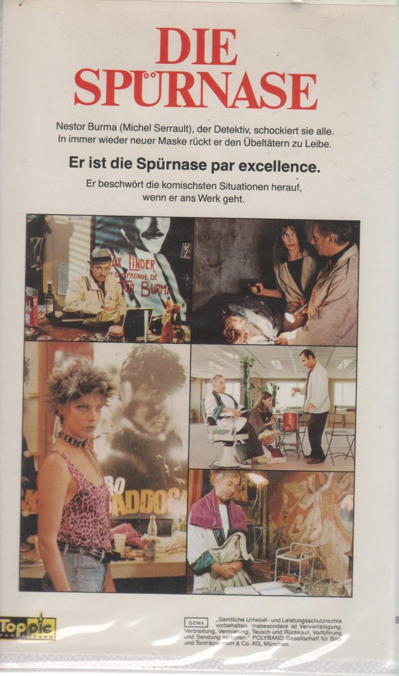 Toutes les VHS: Die Spürnase VHS Toppic 92247 – D'occasion à Remetschwil par Privatflohmi 1