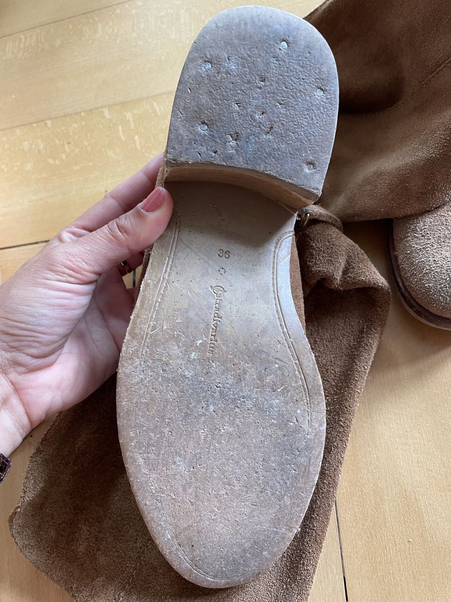 Stradivarius Scarpe da donna: Wildleder Stiefel 36 – Usato da Basel venduto da BiancaCCC 4