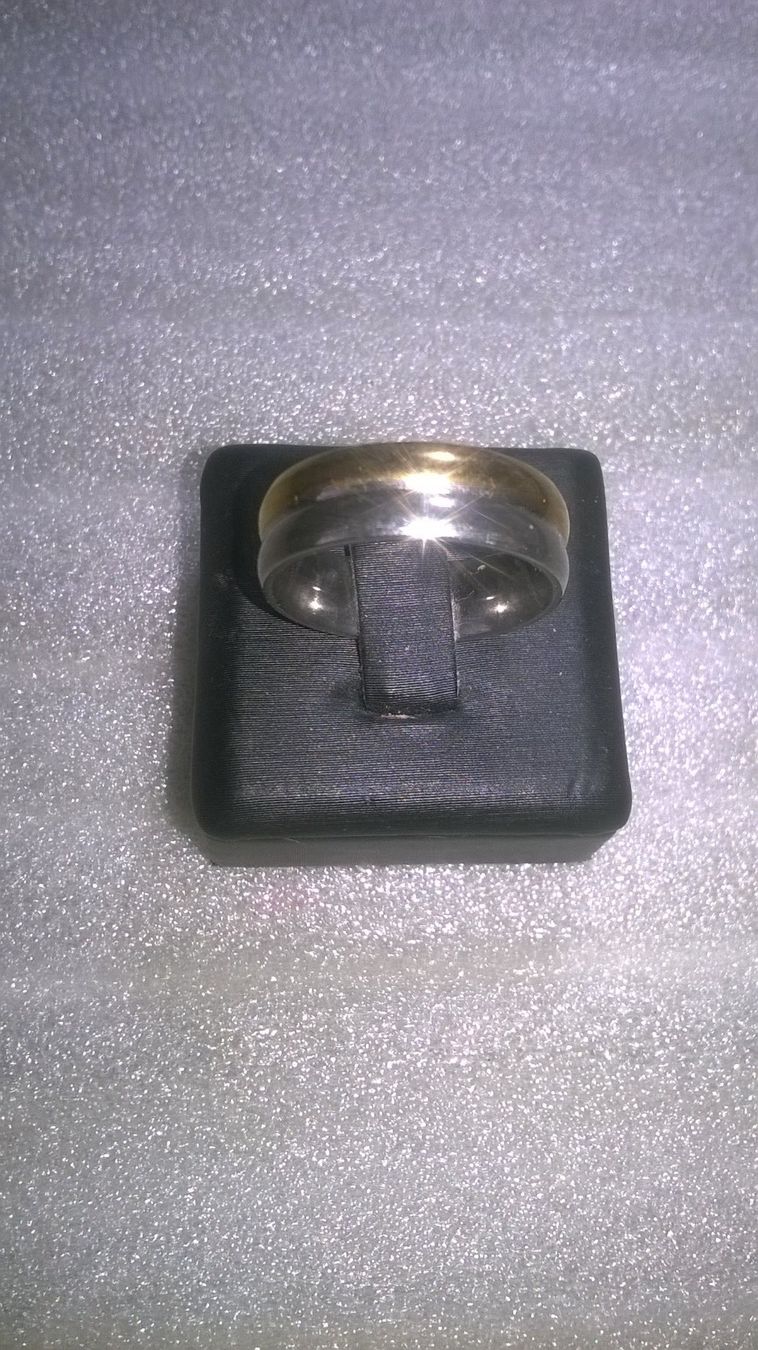 Anelli: RING EDELSTHAL,,VERSILBER UND VERGOLDET,,,GLANZIG – Nuovo (secondo la descrizione) da Basel venduto da bijoutrie_4