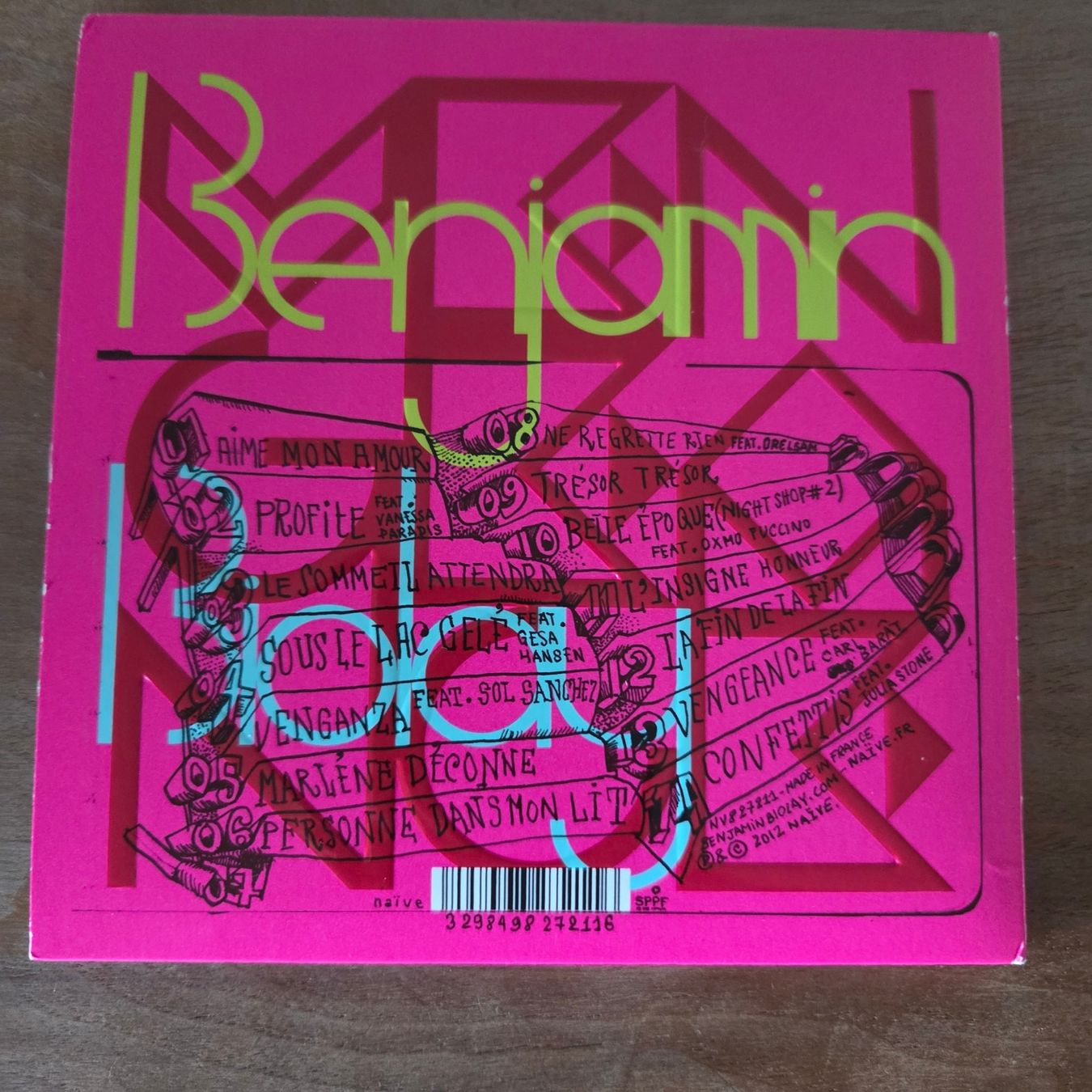CDs: Benjamin Biolay - Vengeance - CD – Gebraucht aus Olten von clayrout 1