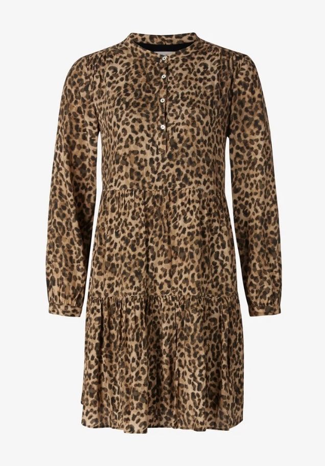 Rich & Royal Kleider: RICH & ROYAL Kleid Gr. 40 mit Leopardenmuster – Gebraucht aus Jona von Flamingoo 1