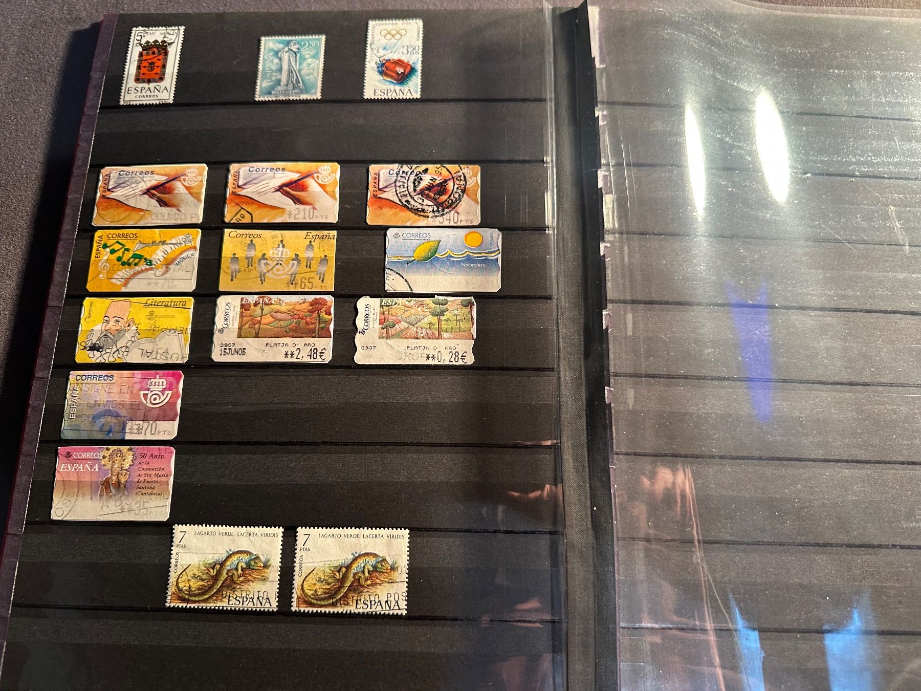Tutti i francobolli: Sammlung Frankreich - Spanien im Album – Usato da Stettfurt venduto da 2442 7