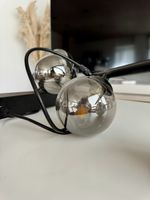 Hängeleuchte Kugeln Chrom Schwarz
